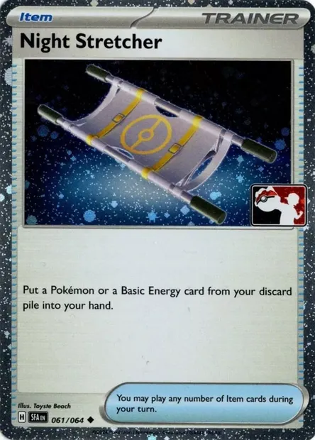 Night Stretcher, Pokémon card PPS 061-4 — Play! Pokémon Prize Pack Series set