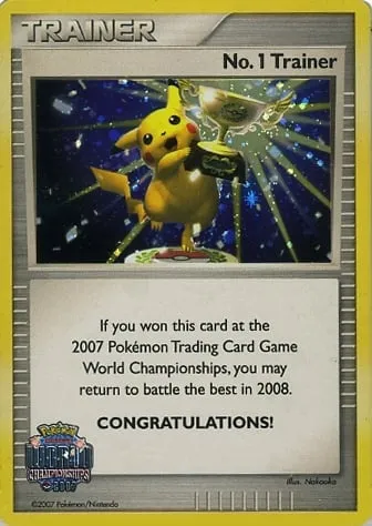 No. 1 Trainer, Pokémon card PR 2007 — Assorted Promos set