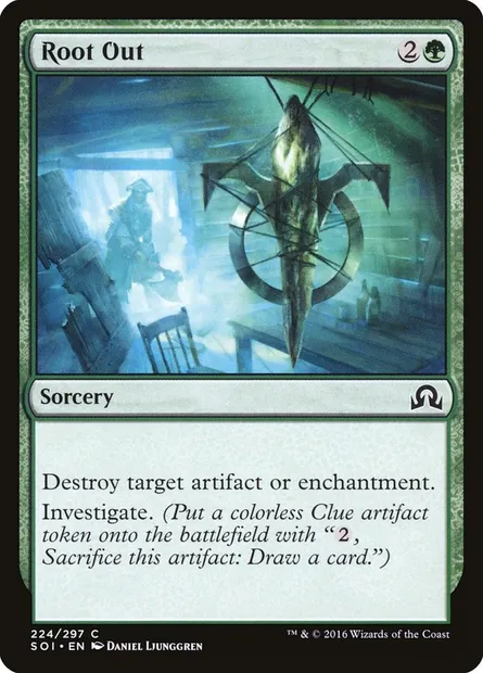 Root Out, Magic card SOI 224 — Shadows over Innistrad set