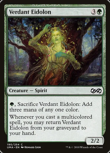 Verdant Eidolon, Magic card UMA 190 — Ultimate Masters set
