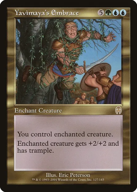 Yavimaya's Embrace, Magic card APC 127 — Apocalypse set