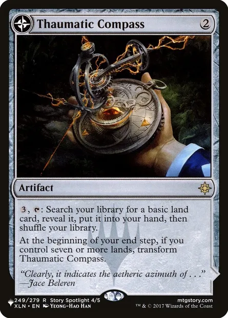 Compas thaumaturgique // Tours d'Orazca, carte Magic PLST XLN-249 — extension The List