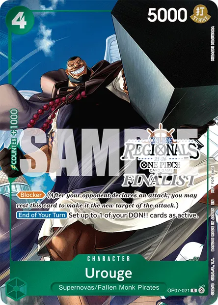 Urouge, carte One Piece OP07-021 — extension 500 YEARS IN THE FUTURE