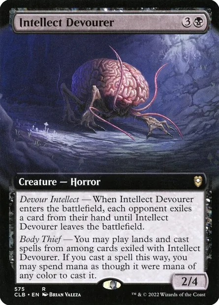 Intellect Devourer, Magic card CLB 575 — Commander Legends: Battle for Baldur's Gate set