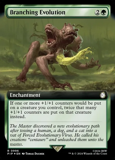 Branching Evolution, Magic card PIP 996 — Fallout set