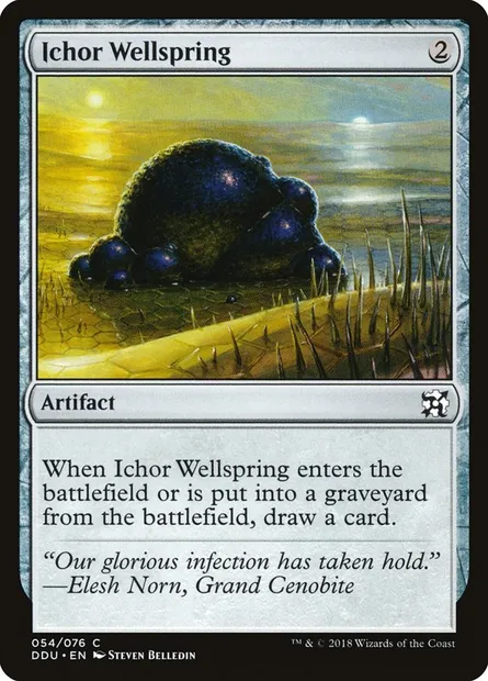 Ichor Wellspring, Magic card DDU 54 — Duel Decks: Elves vs. Inventors set