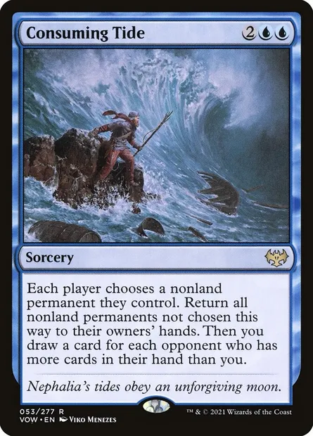 Consuming Tide, Magic card VOW 53 — Innistrad: Crimson Vow set