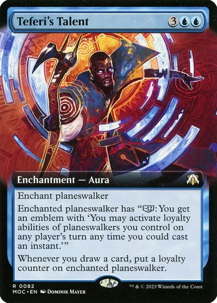 Teferi's Talent, Magic card MOC 82 — March of the Machine Commander set