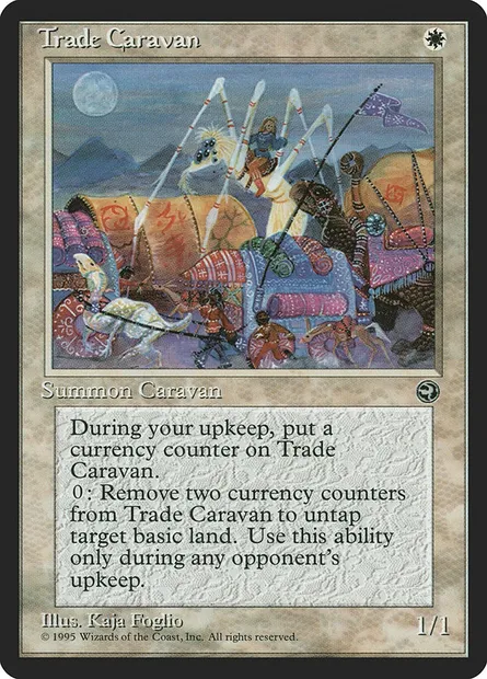 Caravane marchande, carte Magic HML 19b — extension Terres Natales