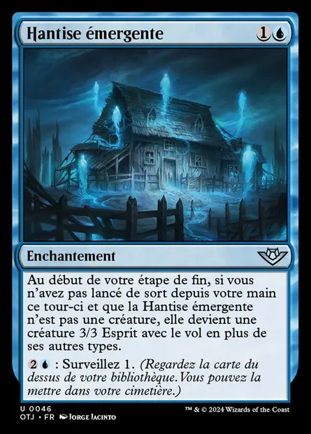 Hantise émergente, carte Magic OTJ 46 — extension Outlaws of Thunder Junction