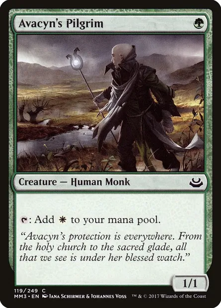 Avacyn's Pilgrim, Magic card MM3 119 — Modern Masters 2017 set