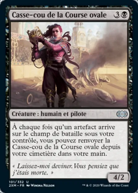 Casse-cou de la Course ovale, carte Magic 2XM 101 — extension Double Masters