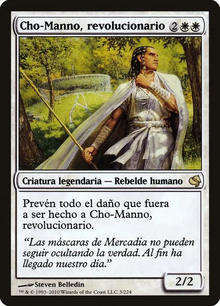Cho-Manno, Revolutionary, Magic card PS11 3 — Salvat 2011 set