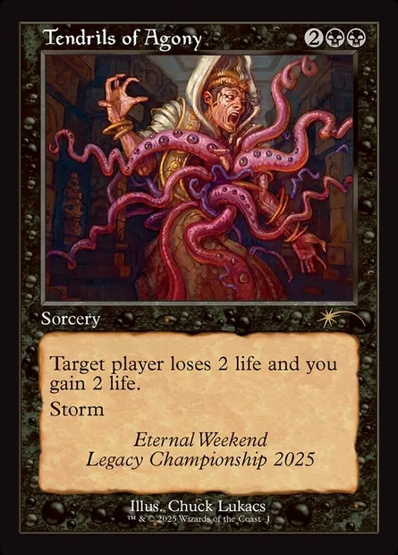Tendrils of Agony, Magic card PEWK 2025a — Eternal Weekend set