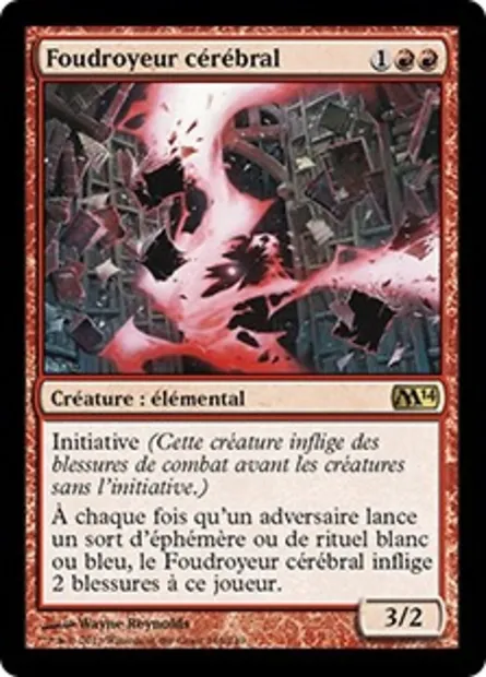 Foudroyeur cérébral, carte Magic M14 146 — extension Magic 2014