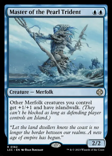 Master of the Pearl Trident, Magic card LCC 162 — The Lost Caverns of Ixalan Commander set