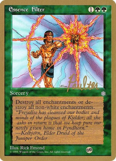 Essence Filter, Magic card PTC pp233sb — Pro Tour Collector Set set