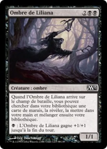 Ombre de Liliana, carte Magic M13 98 — extension Magic 2013