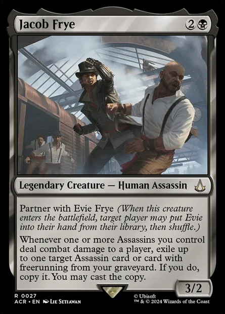 Jacob Frye, Magic card ACR 27 — Assassin's Creed set
