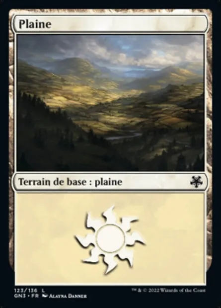 Plaine, carte Magic GN3 123 — extension Game Night: Free-for-All