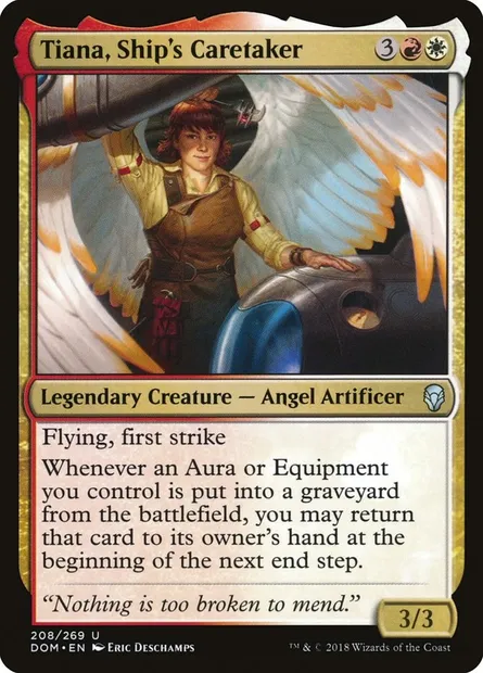 Tiana, Ship's Caretaker, Magic card DOM 208 — Dominaria set