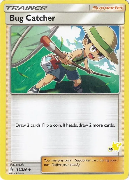Bug Catcher, Pokémon card BA20 189p-46 — Battle Academy 2020 set