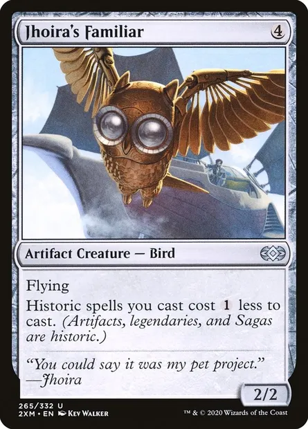 Jhoira's Familiar, Magic card 2XM 265 — Double Masters set