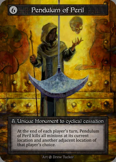 Pendulum of Peril, Sorcery card BET 323 — Beta set