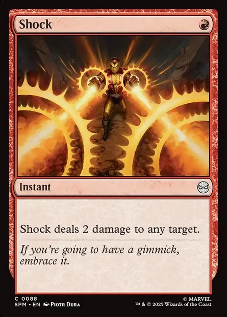 Shock, Magic card SPM 88 — Marvel's Spider-Man set
