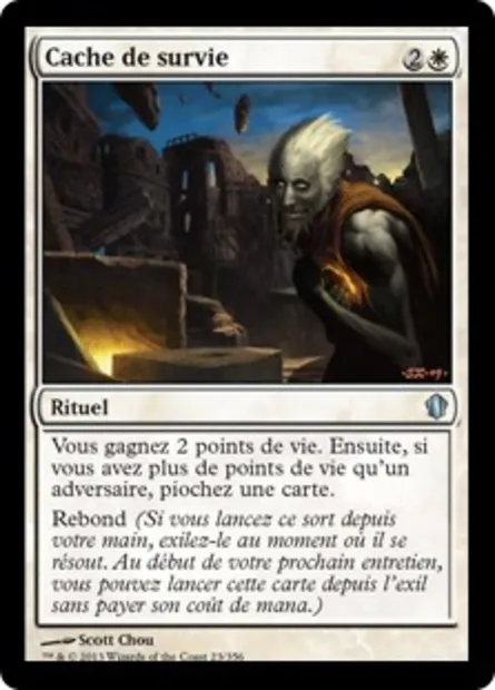 Cache de survie, carte Magic C13 23 — extension Commander 2013
