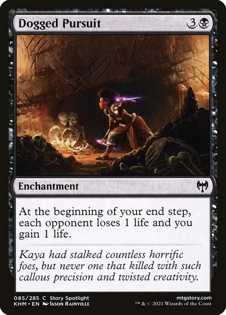 Dogged Pursuit, Magic card KHM 85 — Kaldheim set