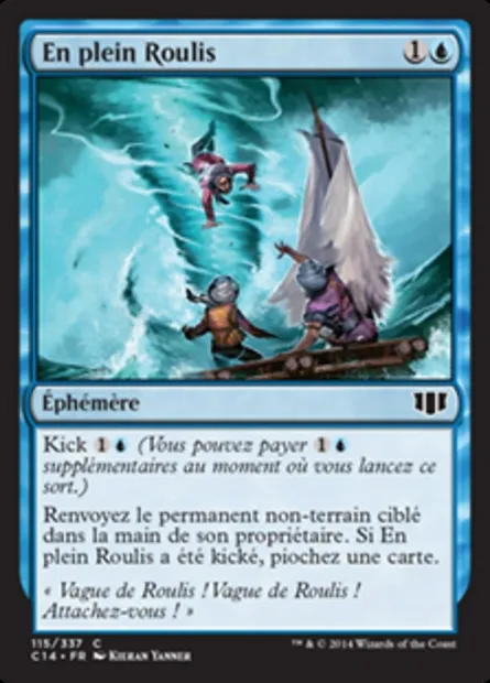 En plein Roulis, carte Magic C14 115 — extension Commander 2014
