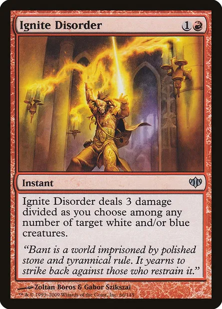 Ignite Disorder, Magic card CON 66 — Conflux set