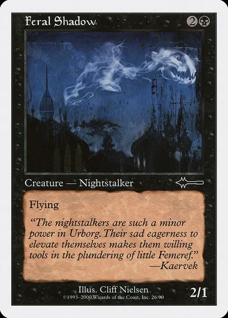 Feral Shadow, Magic card BTD 26 — Beatdown Box Set set
