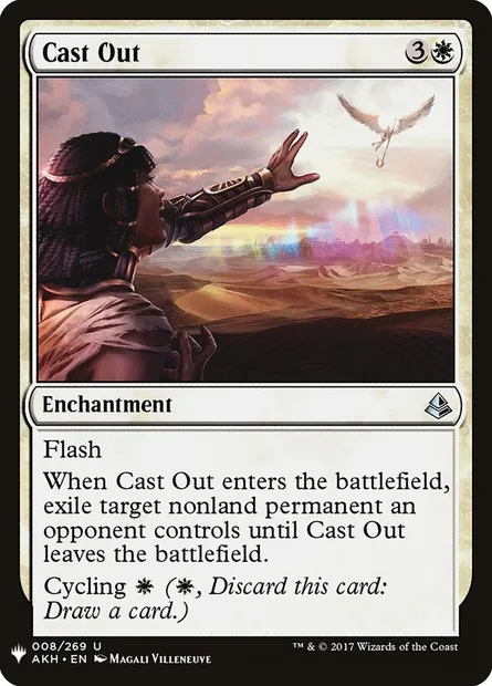 Cast Out, Magic card PLST AKH-8 — The List set