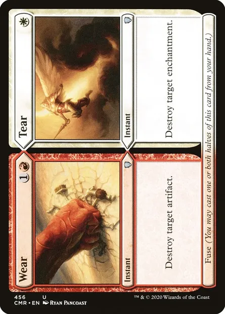 Wear // Tear, Magic card CMR 456 — Commander Legends set