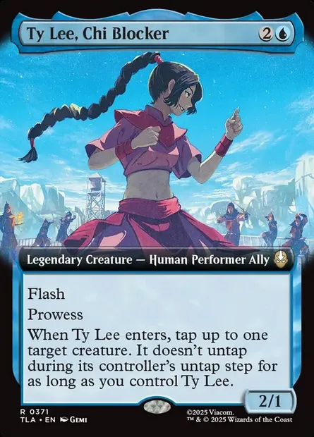 Ty Lee, Chi Blocker, Magic card TLA 371 — Avatar: The Last Airbender set