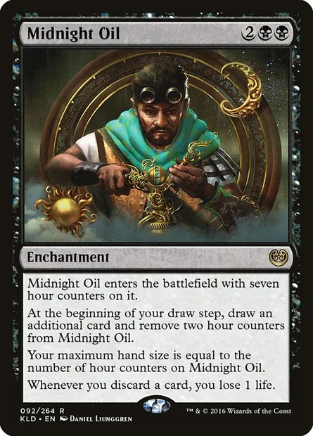 Midnight Oil, Magic card KLD 92 — Kaladesh set