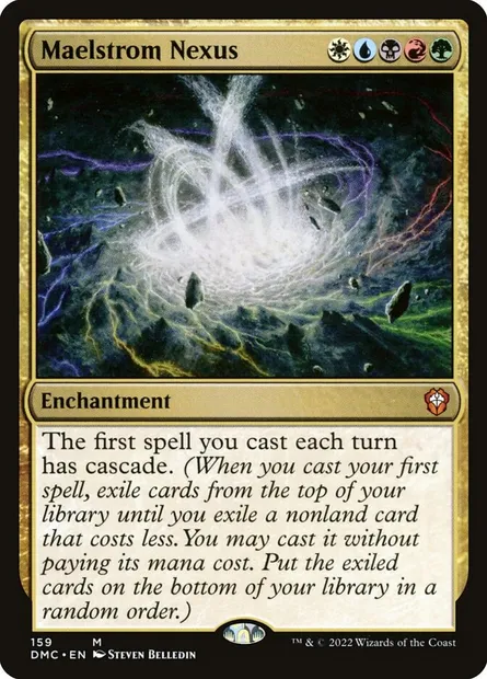 Maelstrom Nexus, Magic card DMC 159 — Dominaria United Commander set