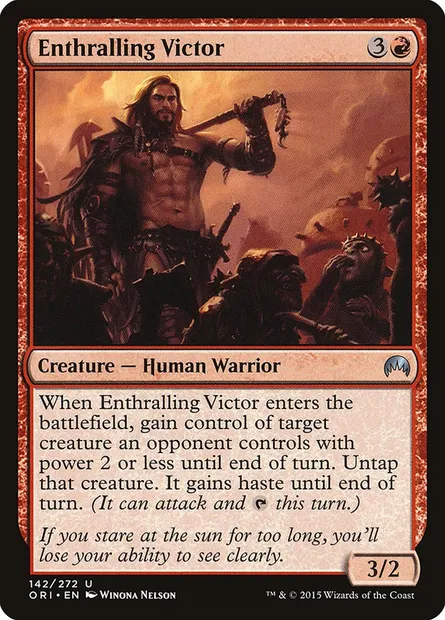 Enthralling Victor, Magic card ORI 142 — Magic Origins set