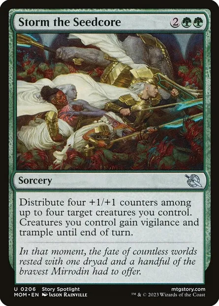 Storm the Seedcore, Magic card MOM 206 — March of the Machine set