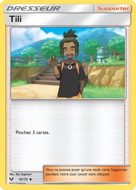Tili, carte Pokémon SLG 61 — extension Légendes Brillantes