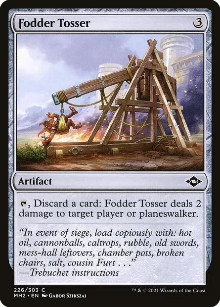 Fodder Tosser, Magic card MH2 226 — Modern Horizons 2 set