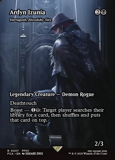 Varragoth, Bloodsky Sire, Magic card FCA 37 — Final Fantasy: Through the Ages set