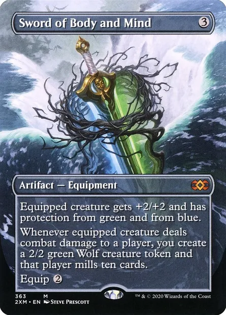 Sword of Body and Mind, Magic card 2XM 363 — Double Masters set