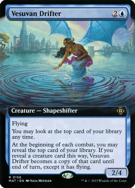 Vesuvan Drifter, Magic card MAT 156 — March of the Machine: The Aftermath set