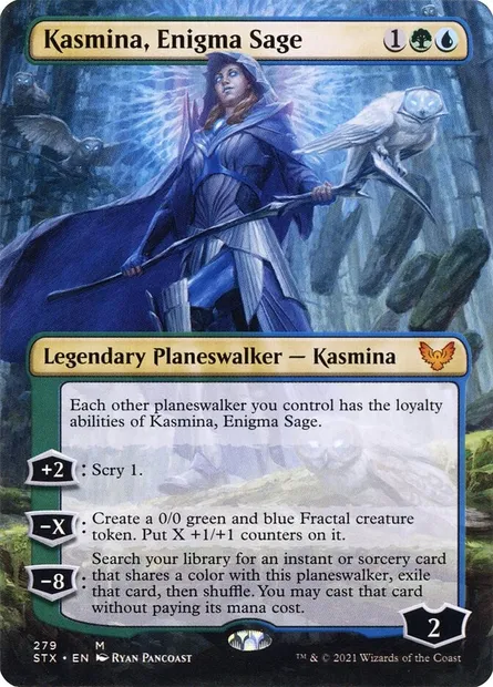 Kasmina, Enigma Sage, Magic card STX 279 — Strixhaven: School of Mages set