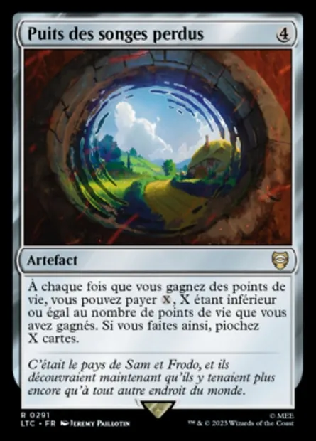 Puits des songes perdus, carte Magic LTC 291 — extension Tales of Middle-earth Commander