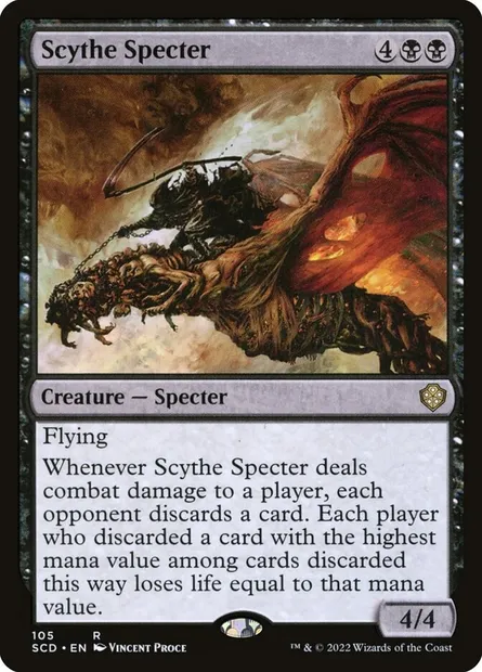 Scythe Specter, Magic card SCD 105 — Starter Commander Decks set