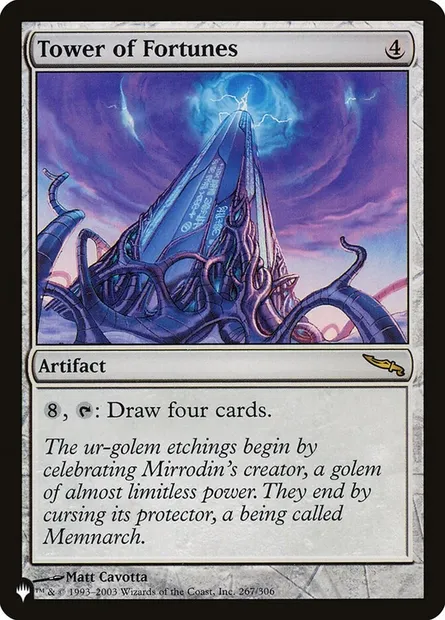 Tower of Fortunes, Magic card PLST MRD-267 — The List set